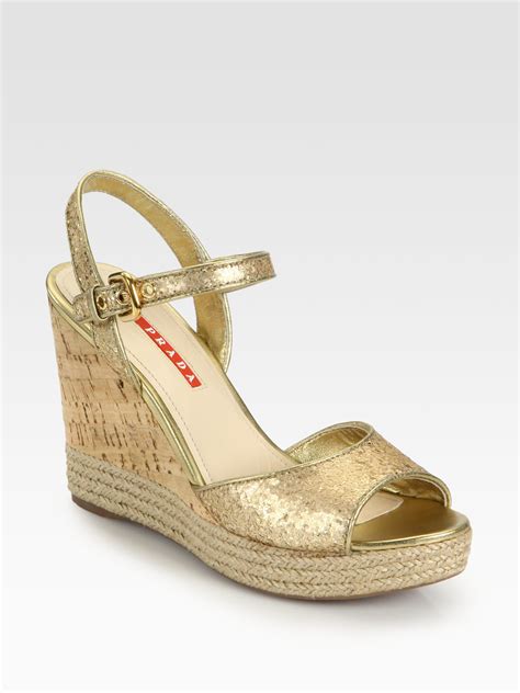 Women's Prada Designer Wedges 